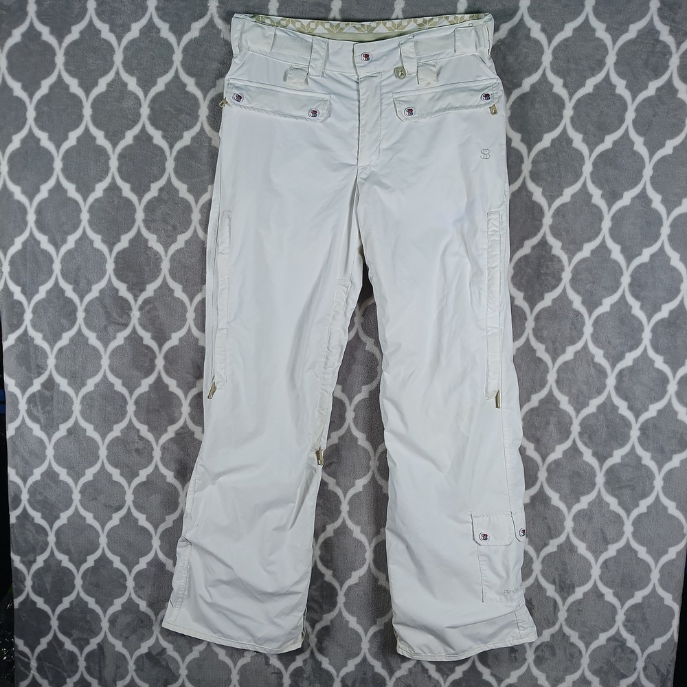 Special Blend Snowboard Pants Women M White 15K Nova Collection